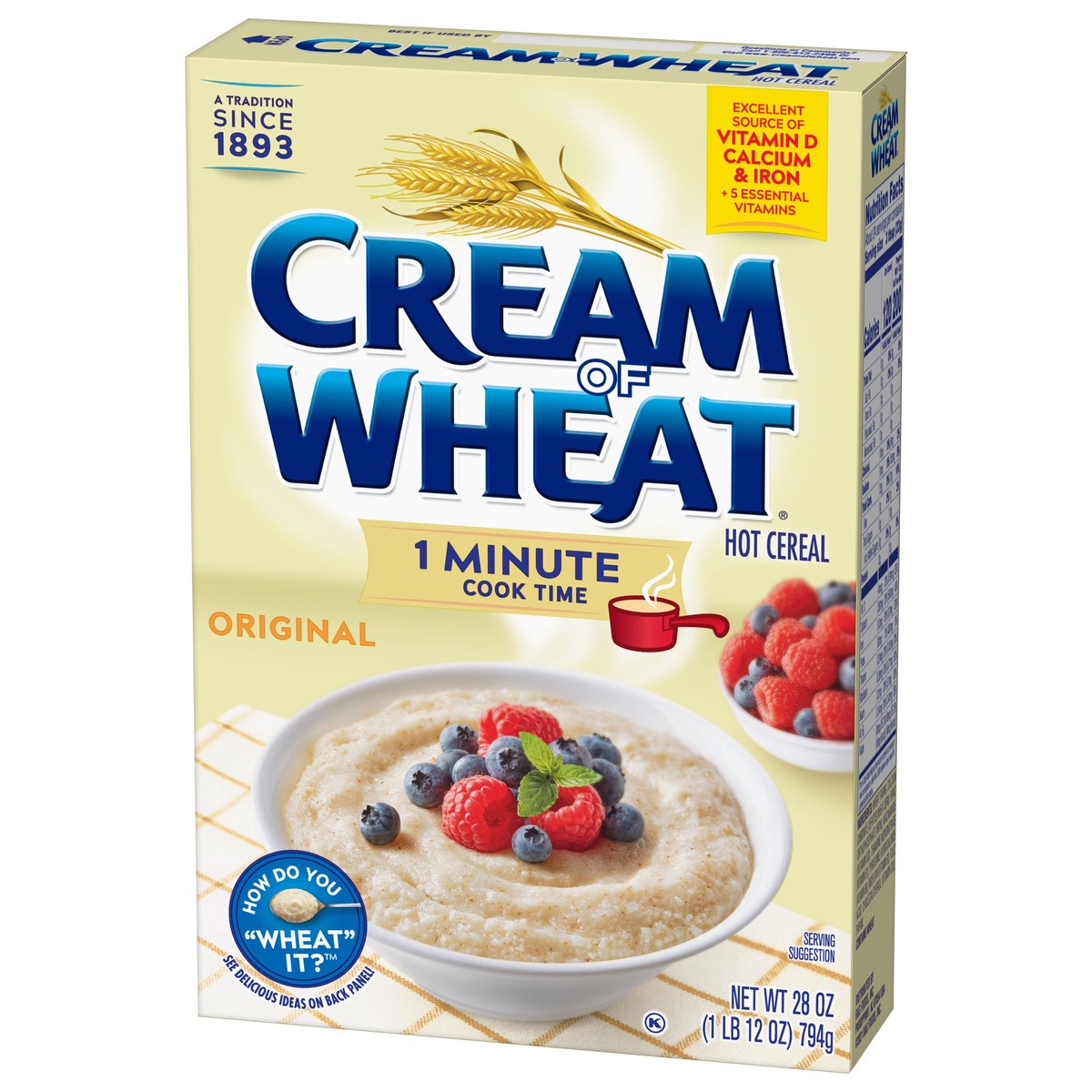 slide 3 of 9, Cream of Wheat Hot Cereal, 28 oz