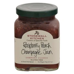 Stonewall Kitchen Raspberry Peach Champagne Jam 12.5 oz