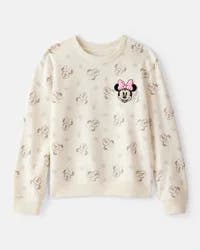 Carter's Girls Disney© Minnie Mouse Pullover Sweatshirt - Cream Cream 5