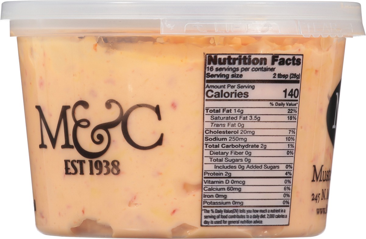 slide 10 of 14, Musten & Crutchfield Original Pimento Cheese 16 oz, 1 lb