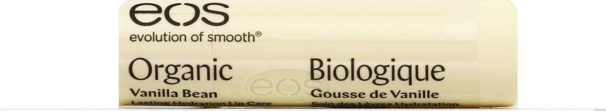 slide 2 of 6, eos Organic Vanilla Bean Lip Balm 0.14 oz, 0.14 oz
