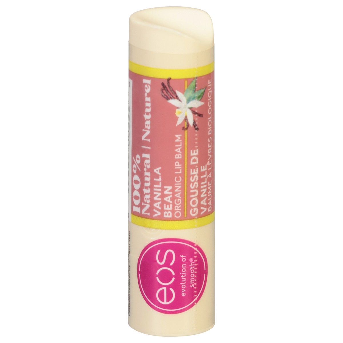 slide 1 of 6, eos Organic Vanilla Bean Lip Balm 0.14 oz, 0.14 oz