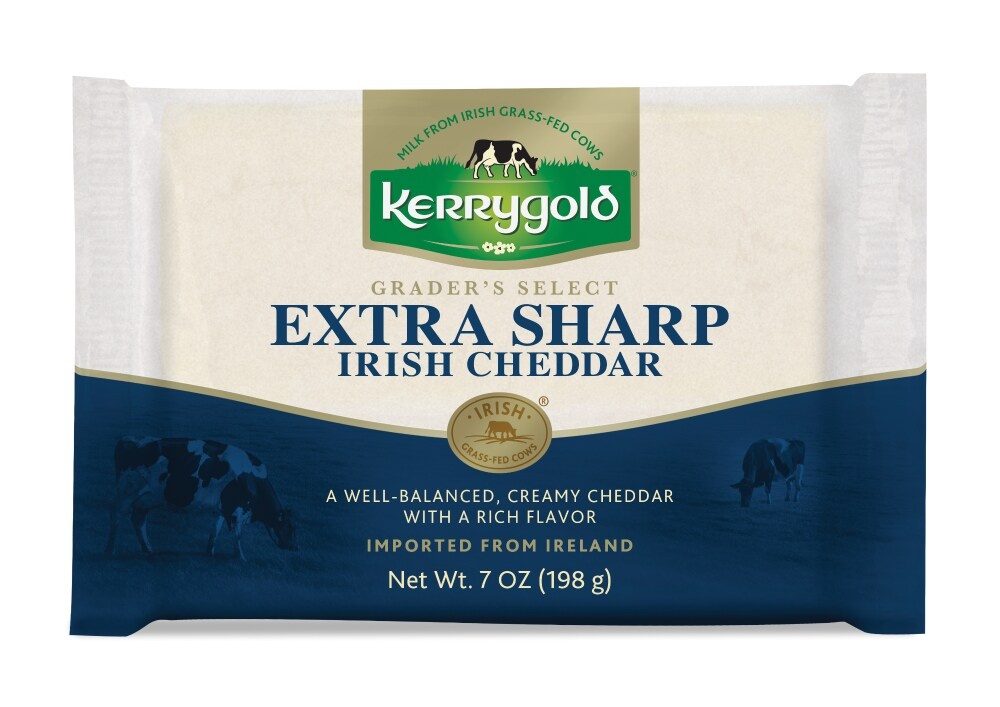 slide 1 of 1, Kerrygold Grader's Select Extra Sharp Irish Cheddar Cheese - 7 oz, 7 oz