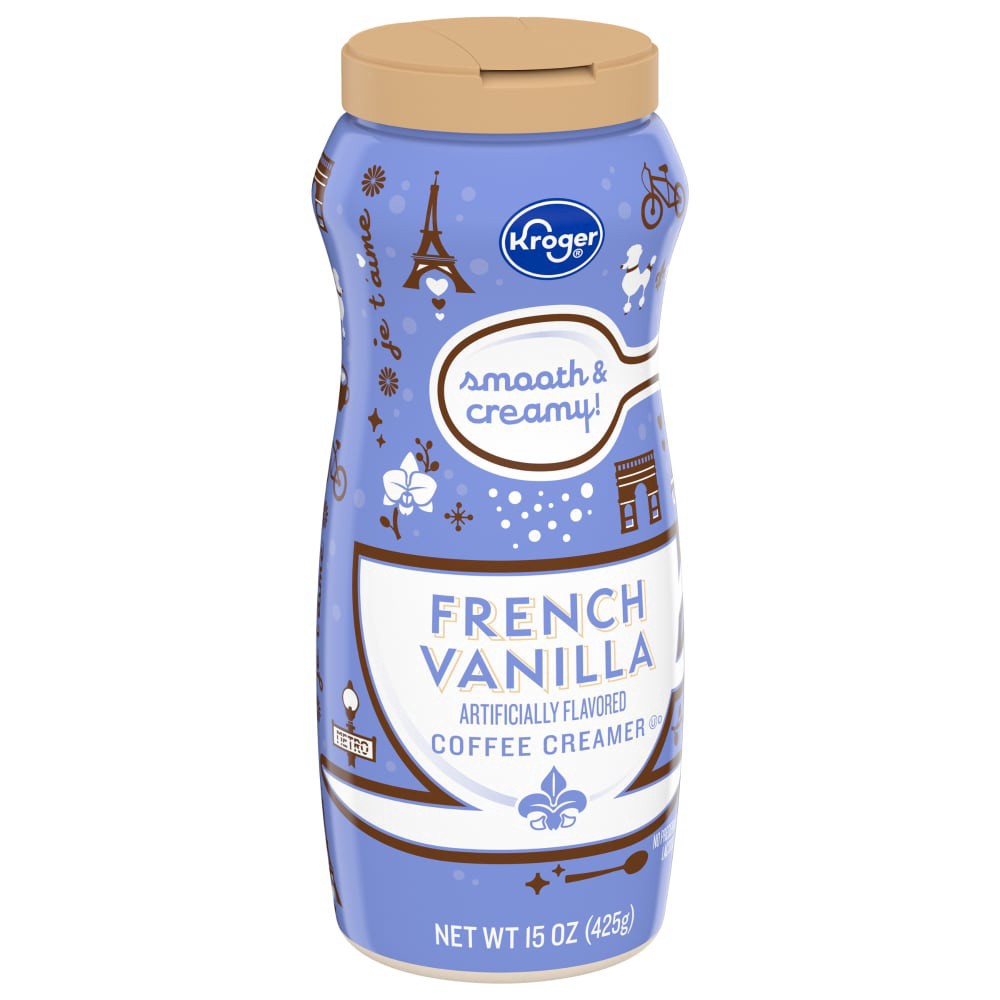 slide 3 of 4, Kroger French Vanilla Coffee Creamer - 15 oz, 15 oz