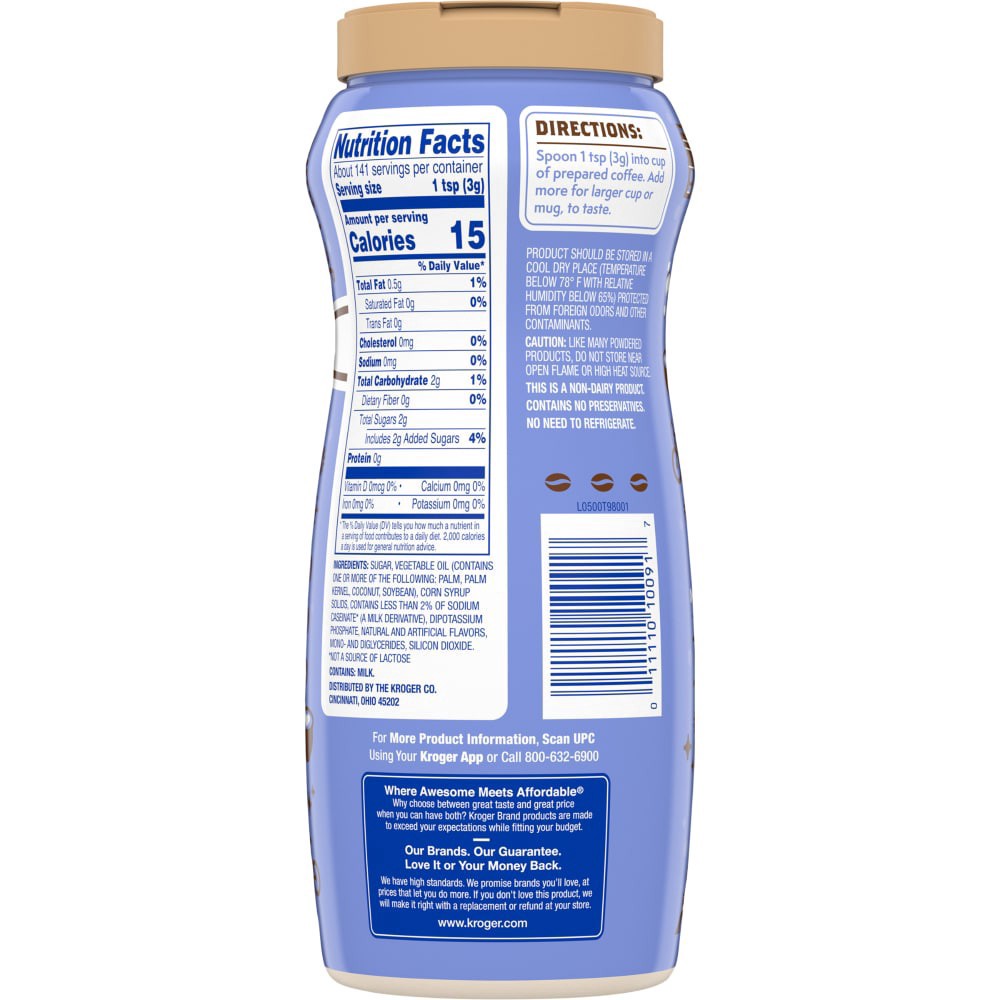 slide 4 of 4, Kroger French Vanilla Coffee Creamer - 15 oz, 15 oz