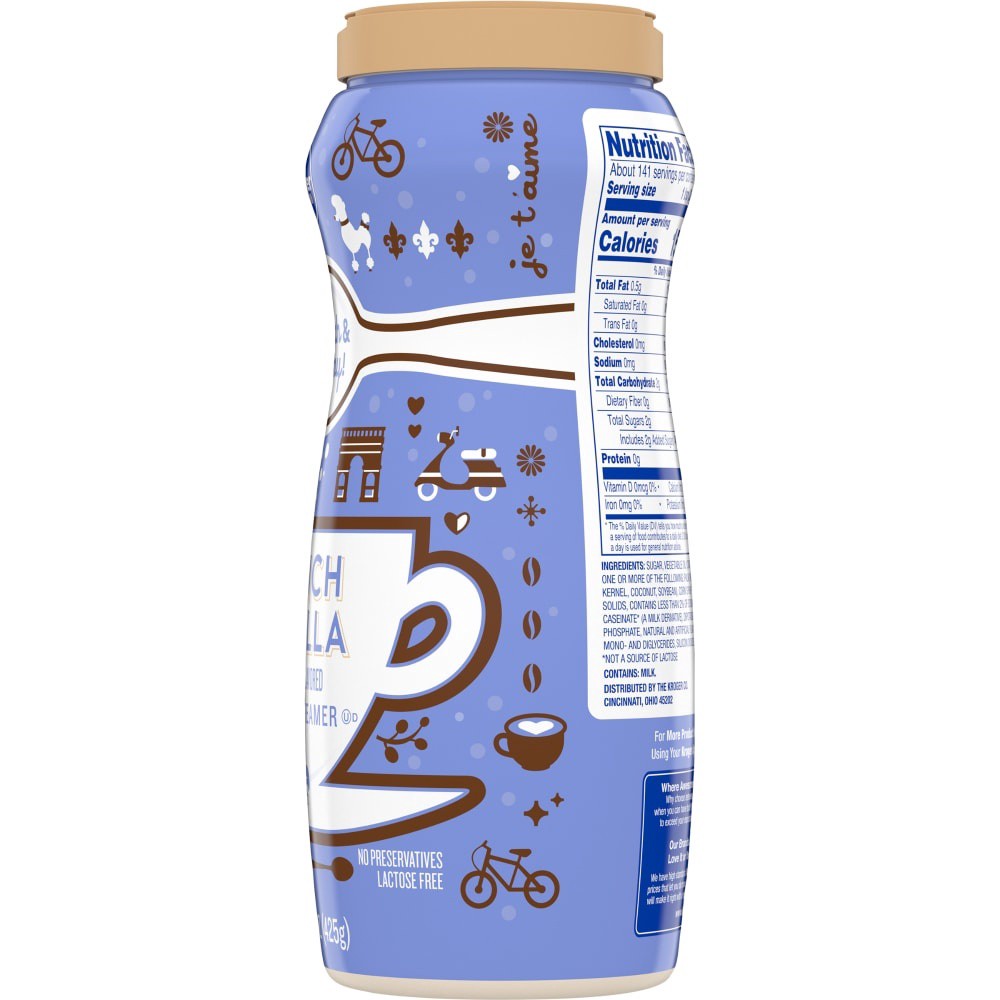 slide 1 of 4, Kroger French Vanilla Coffee Creamer - 15 oz, 15 oz