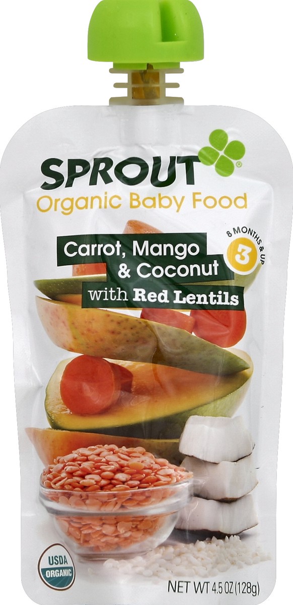 slide 2 of 2, Sprout Baby Food 4.5 oz, 4.5 oz