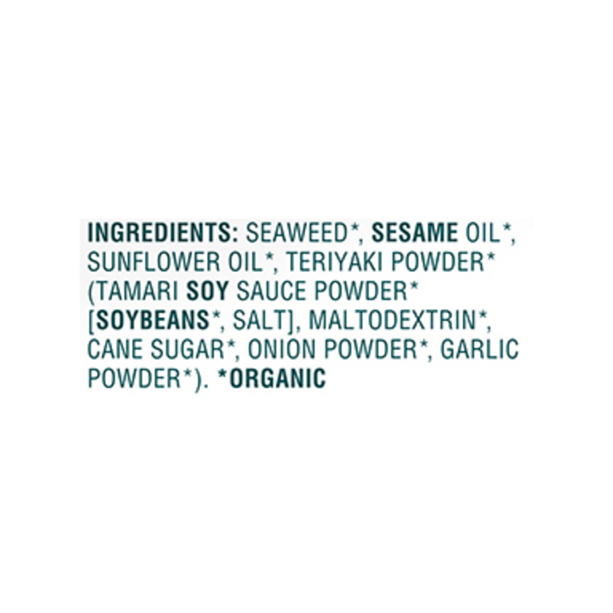 slide 10 of 10, gimMe Organic Roasted Teriyaki Seaweed Snacks Value Pack 6 - 0.17 oz Trays, 6 ct; 0.17 oz
