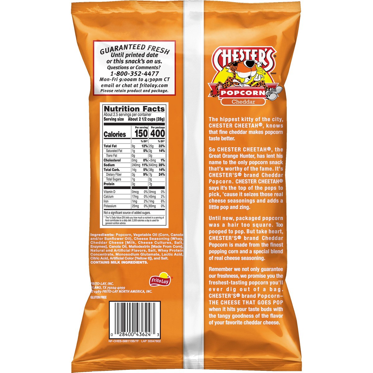 slide 5 of 5, Chester's Snack Mix, 2.625 oz