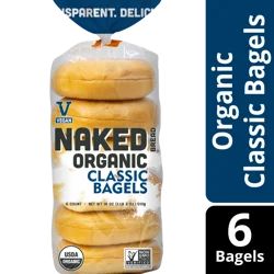 Naked Bread® Organic Classic Bagels
