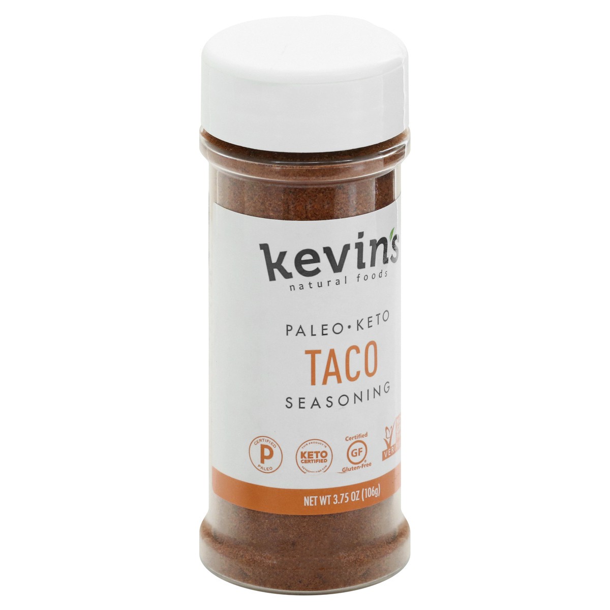 slide 8 of 9, Kevin's Natural Foods Taco Seasoning 3.75 oz, 3.75 oz