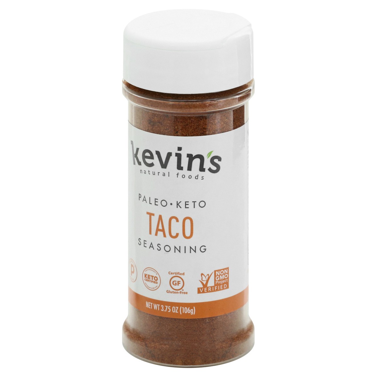 slide 2 of 9, Kevin's Natural Foods Taco Seasoning 3.75 oz, 3.75 oz