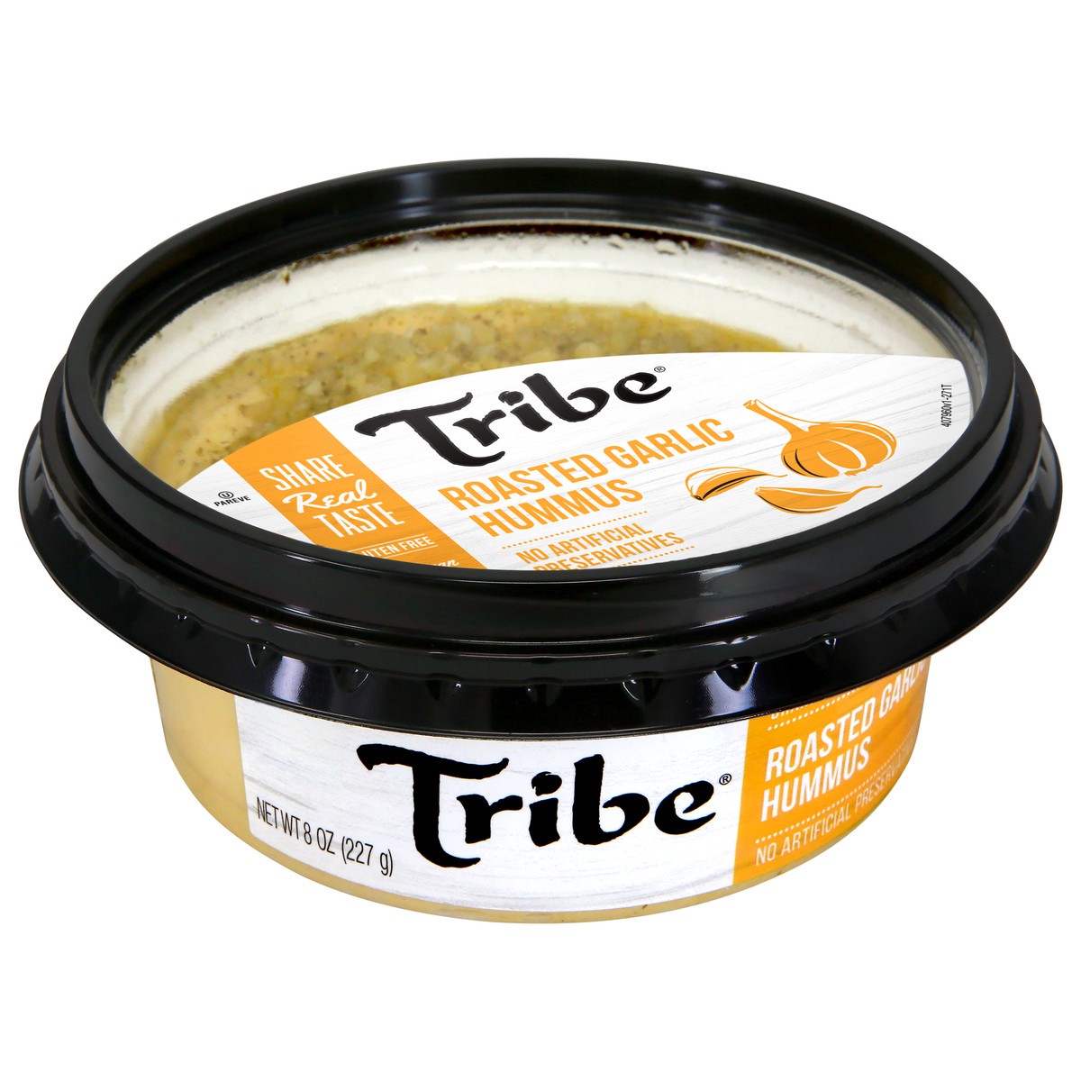 slide 7 of 9, Tribe Roasted Garlic Hummus, 8 oz