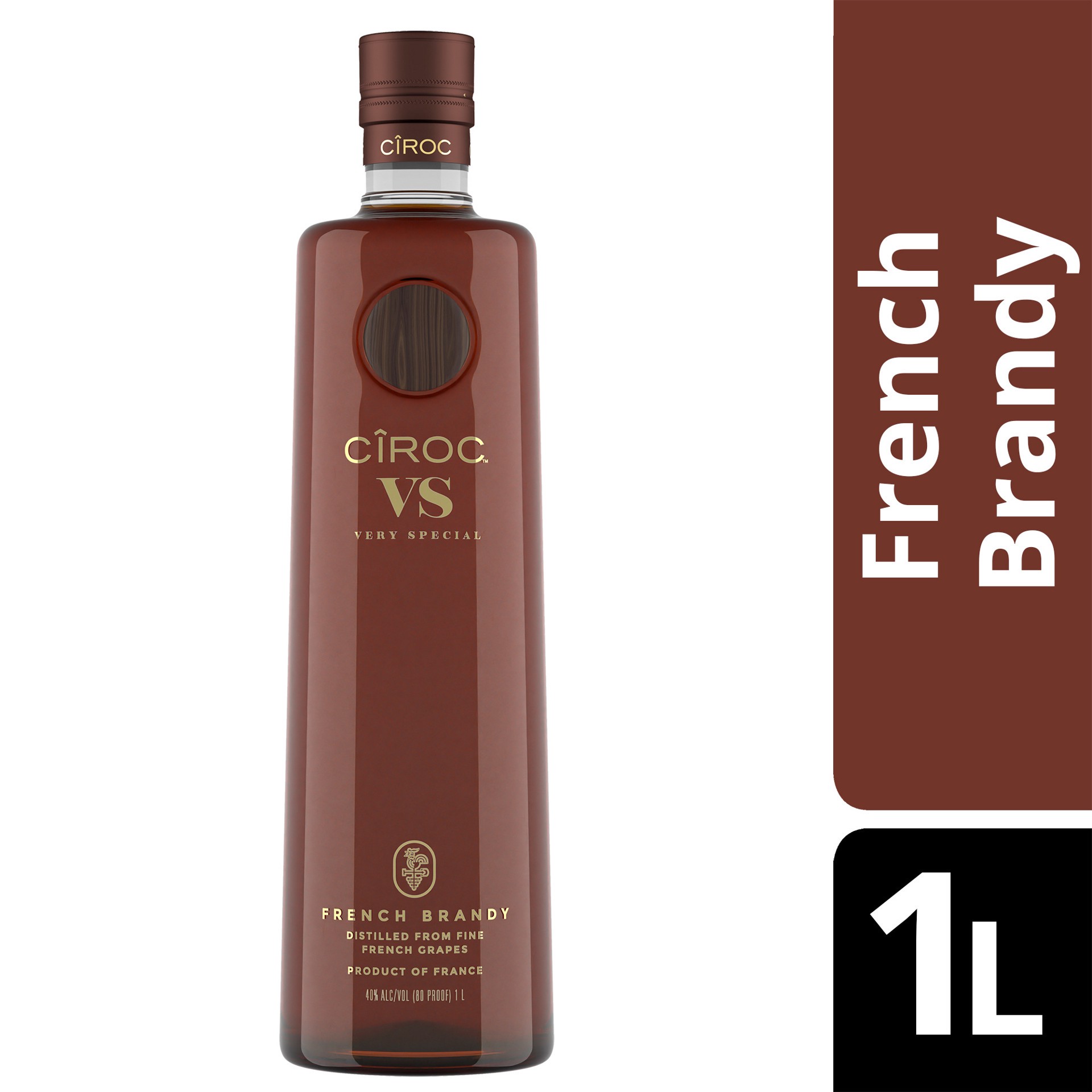 slide 3 of 4, Ciroc Brandy French Vs Brandy, 1 ct