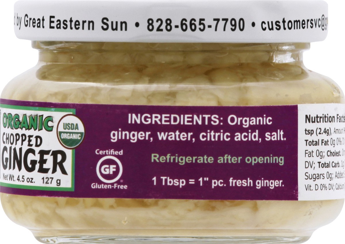 slide 2 of 13, Emperors Kitchen Organic Chopped Ginger 4.5 oz, 4.5 oz