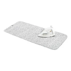 Real Home Over The Door Steam Pad Gray Print