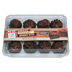 Cafe Valley Brownie Bites, Chocolate Cheesecake