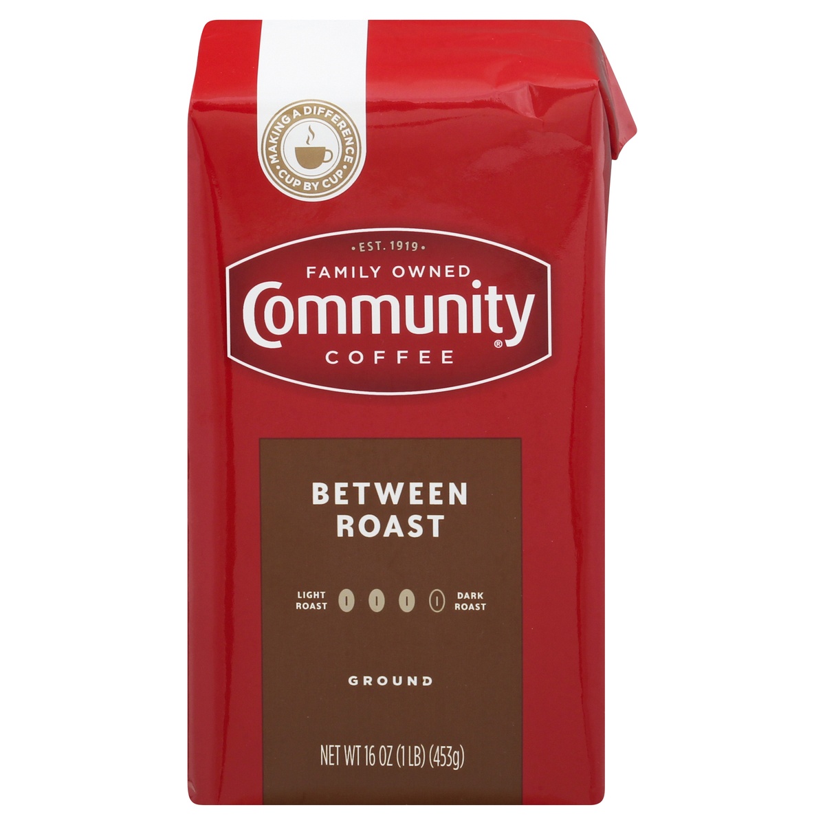 slide 1 of 7, Community Coffee Between Roast Ground Coffee, 16 oz