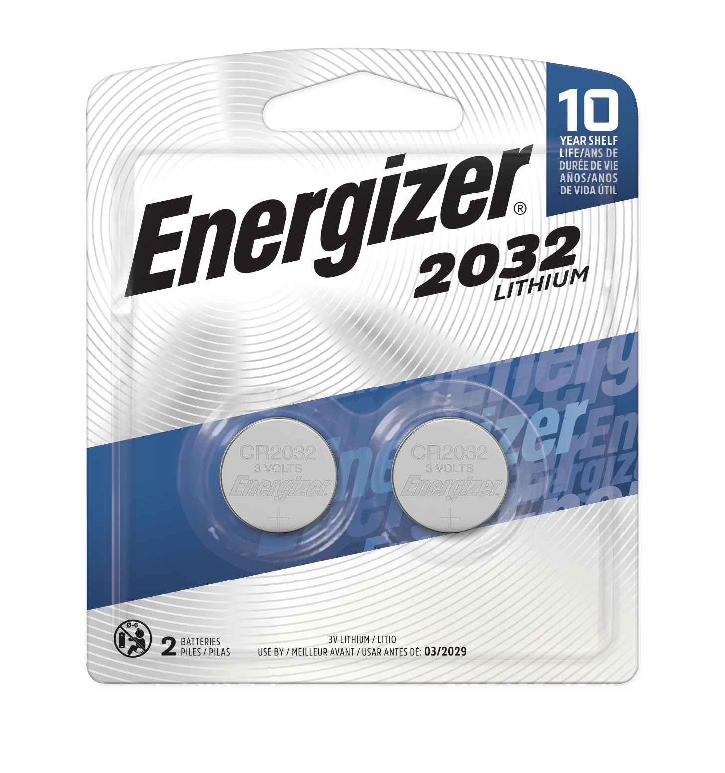 slide 1 of 7, Energizer Watchelectronic 3v 2032 Batteries, 2 ct