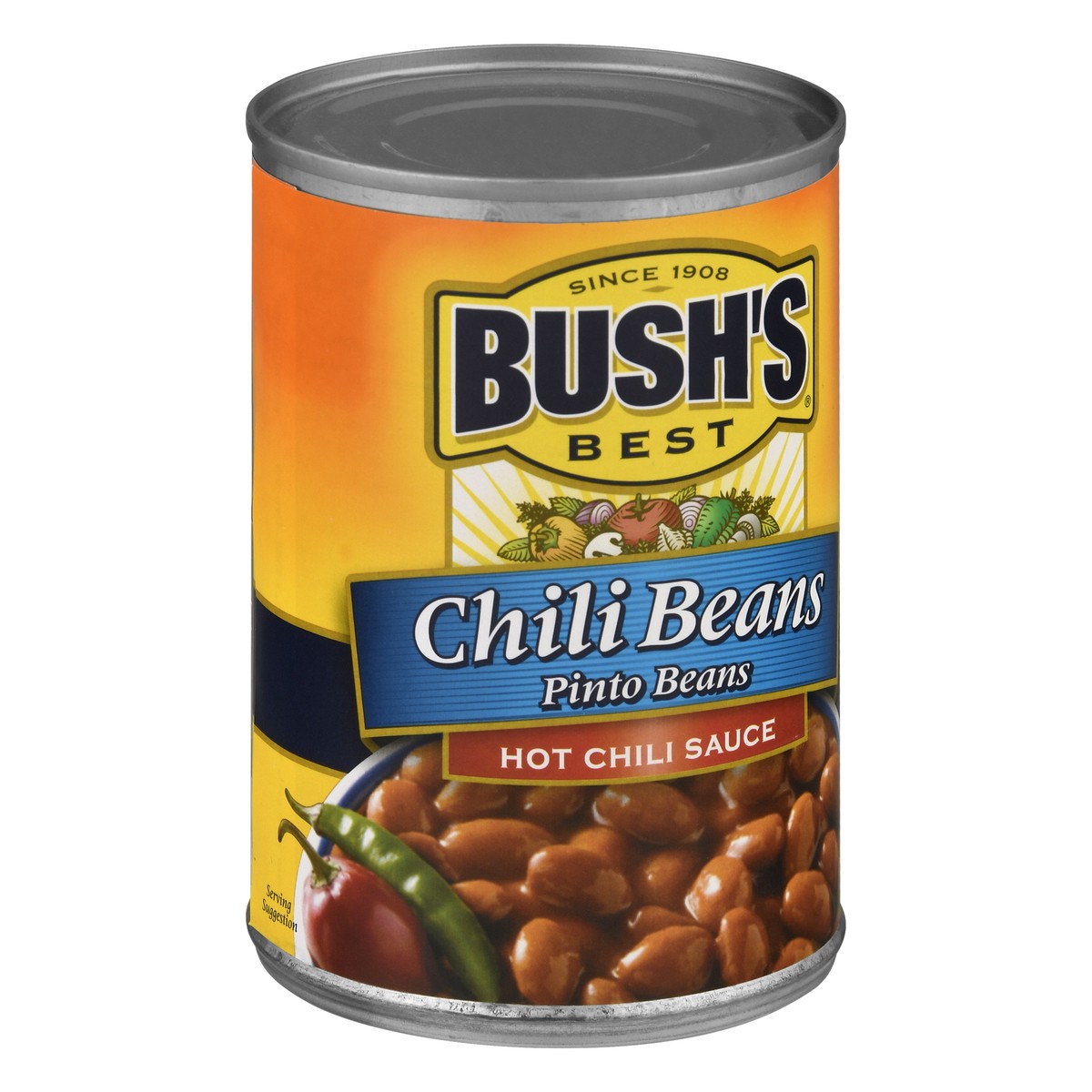 slide 6 of 10, Bush's Best Bush's Pinto Beans in a Hot Chili Sauce 16 oz, 16 oz