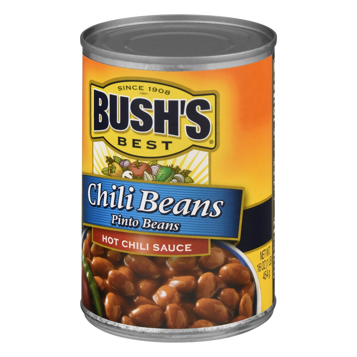 slide 3 of 10, Bush's Best Bush's Pinto Beans in a Hot Chili Sauce 16 oz, 16 oz