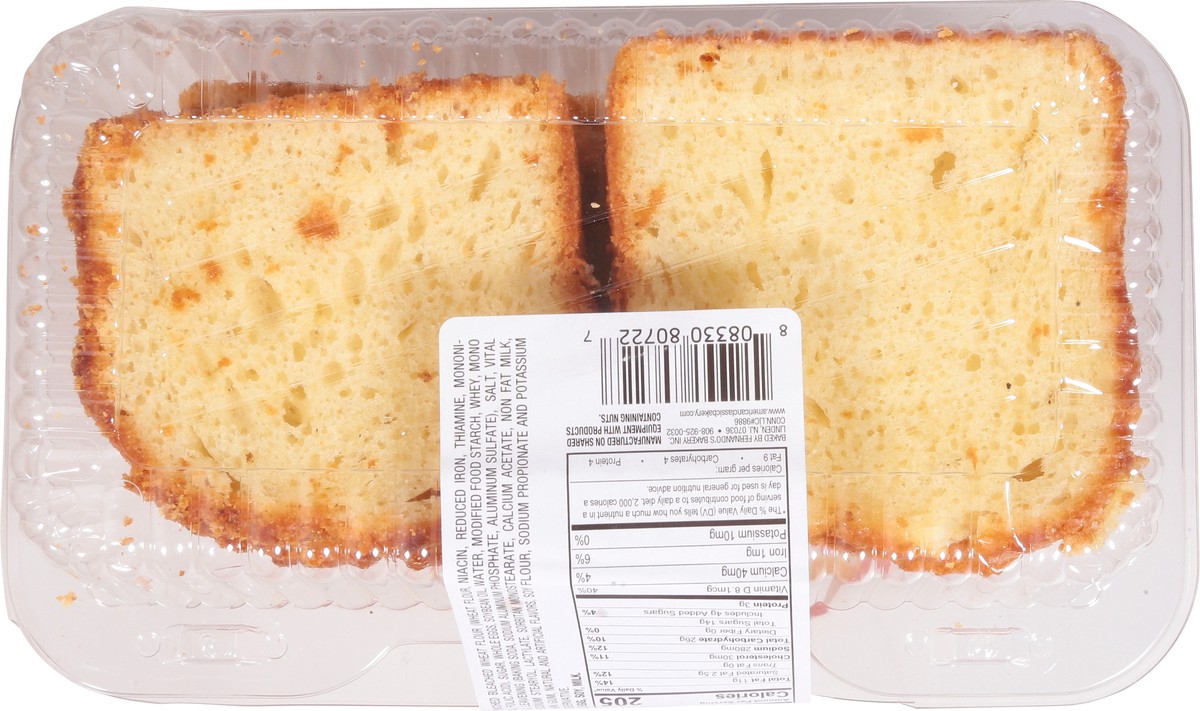 slide 7 of 9, American Classic Mini Slices Plain Cake 6 Pack 6 ea, 1 ct
