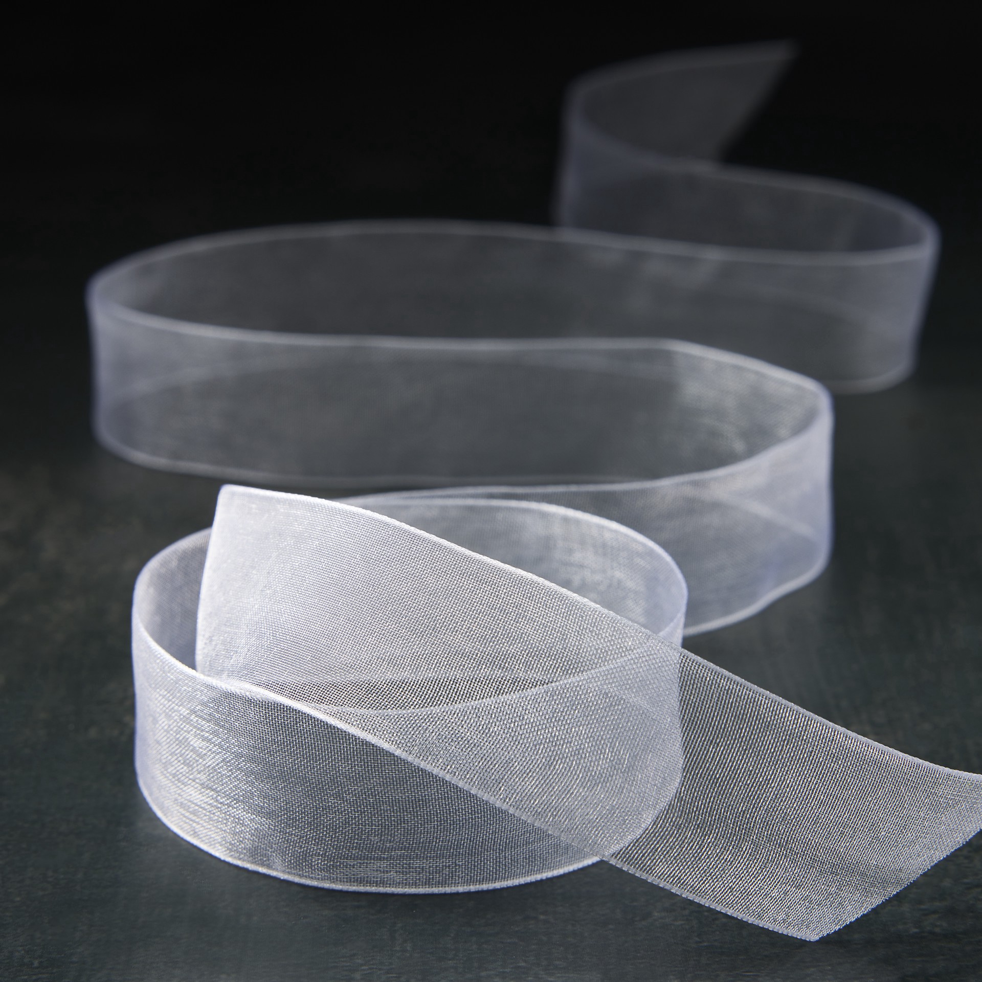 slide 4 of 4, 7/8" X 10yd. Sheer Ribbon By Celebrate It, 7/8 in x 10 yd