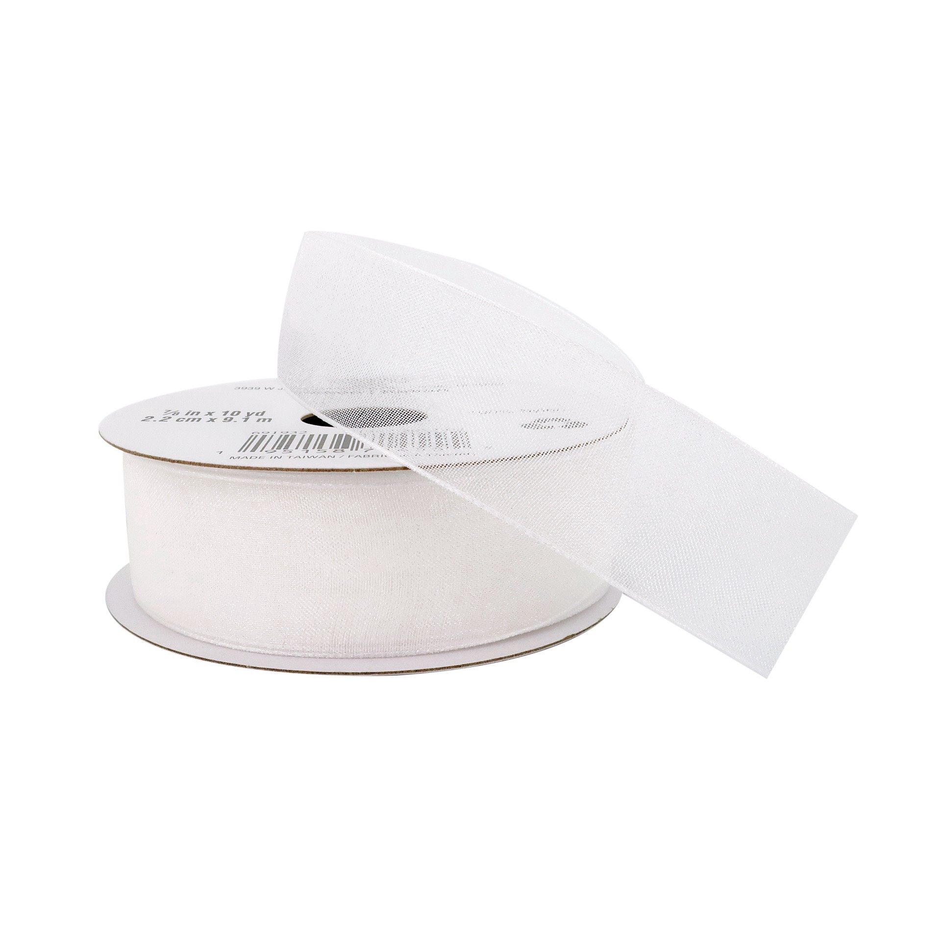 slide 2 of 4, 7/8" X 10yd. Sheer Ribbon By Celebrate It, 7/8 in x 10 yd
