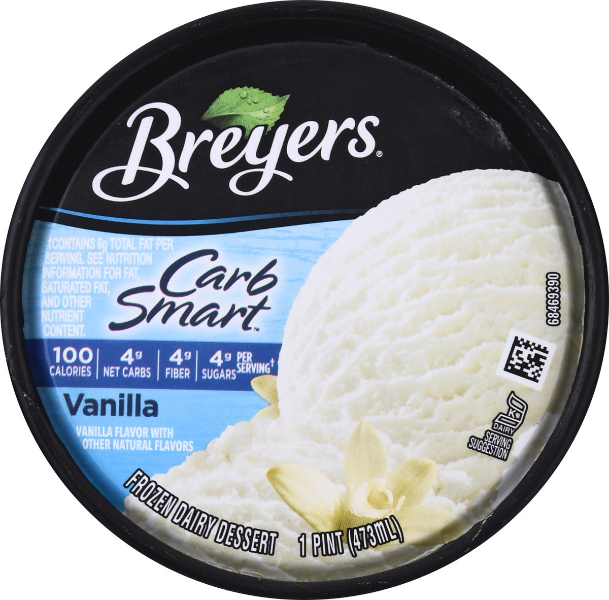 Breyers Carb Smart Vanilla 1 pint | Shipt