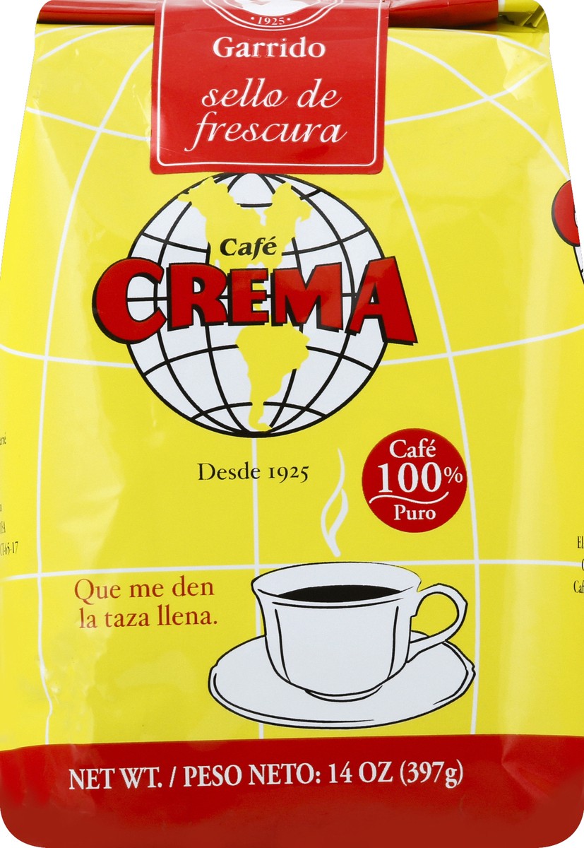 slide 5 of 6, Crema Coffee 14 oz, 14 oz