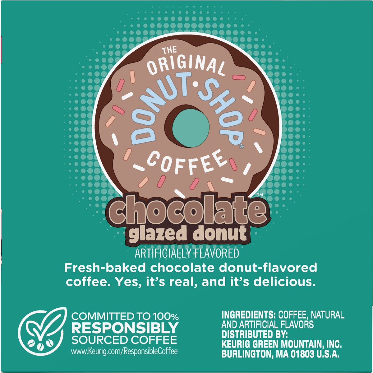 slide 2 of 7, The Original Donut Shop K-Cup Pods Chocolate Glazed Donut Coffee Pods - 12 ct, 12 ct