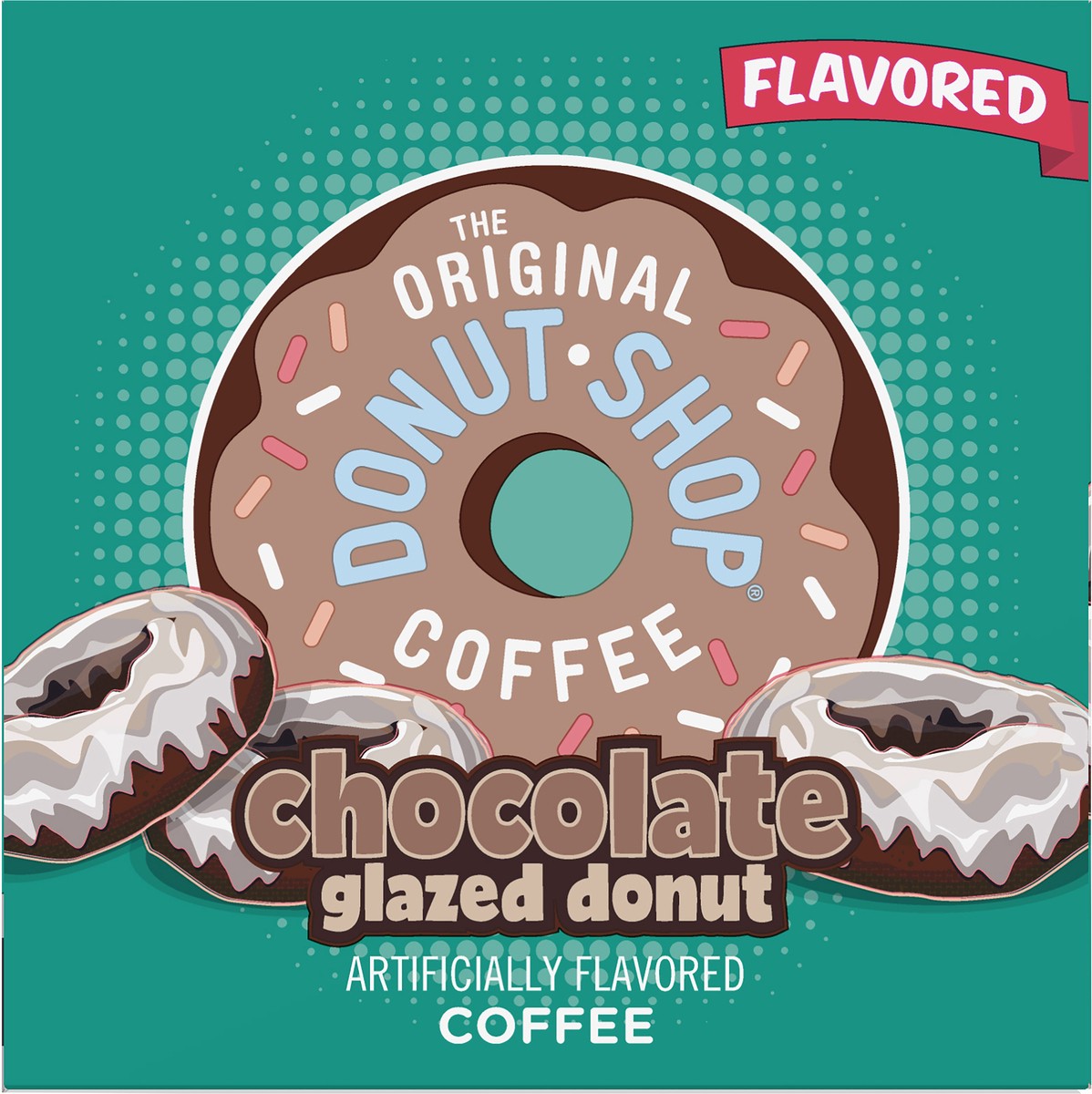 slide 6 of 7, The Original Donut Shop K-Cup Pods Chocolate Glazed Donut Coffee Pods - 12 ct, 12 ct