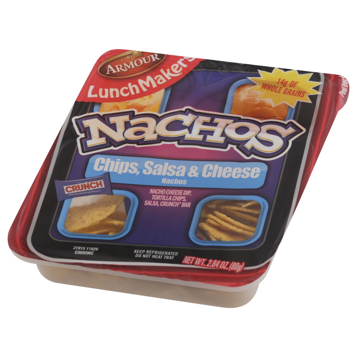 slide 11 of 14, Armour LunchMakers Chips, Salsa & Cheese Nachos 2.84 oz, 2.9 oz