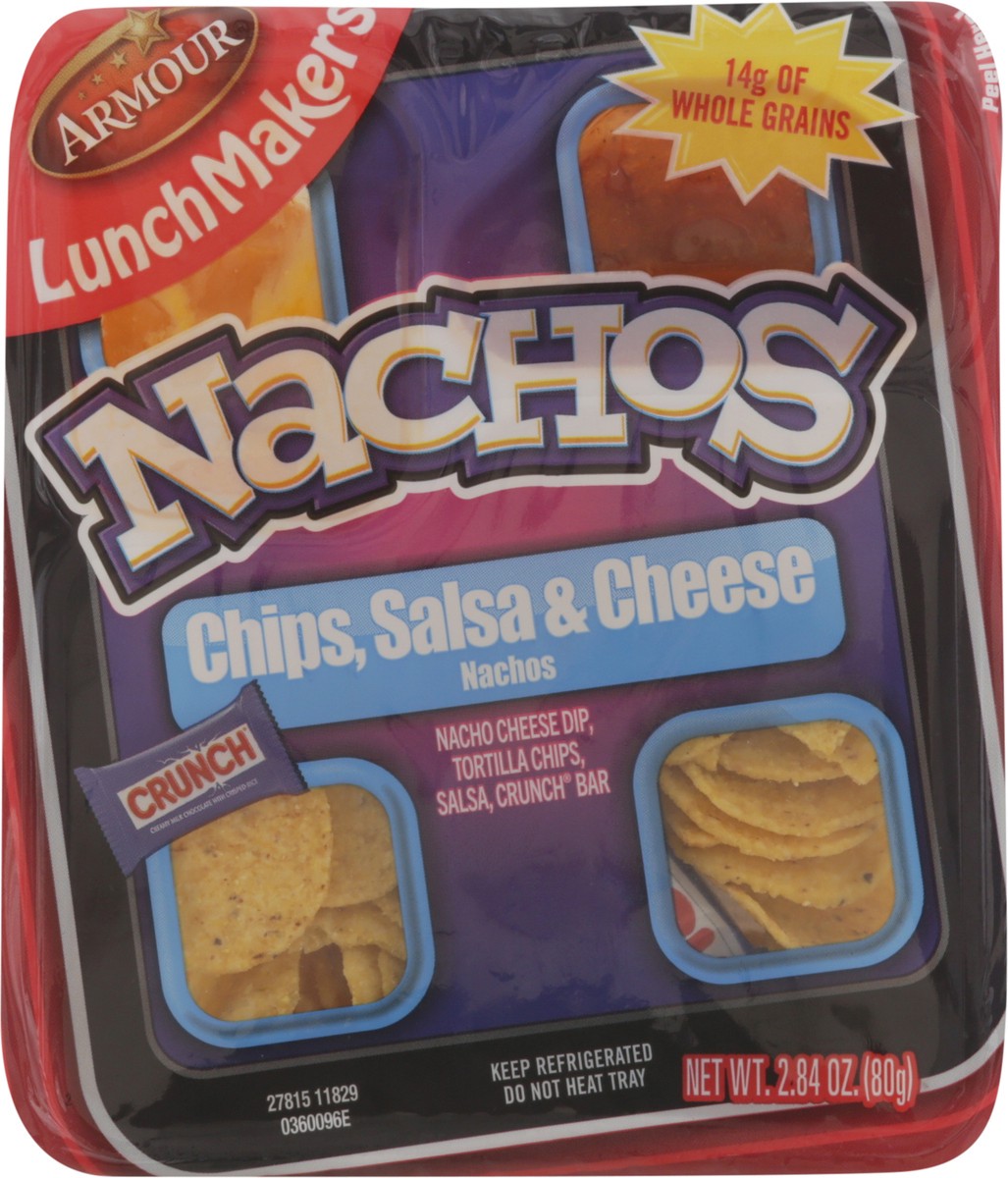 slide 4 of 14, Armour LunchMakers Chips, Salsa & Cheese Nachos 2.84 oz, 2.9 oz