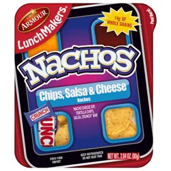 Armour LunchMakers Chips Salsa & Cheese Nachos Meal Kit with Candy, 2.84 oz