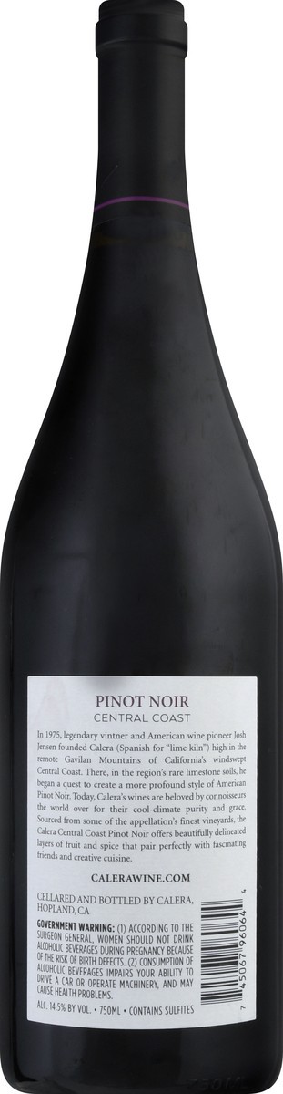 slide 2 of 9, Calera Pinot Noir, Central Coast, 2017, 750 ml