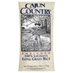 Cajun Country 100% Louisiana Long Grain Rice 80 oz