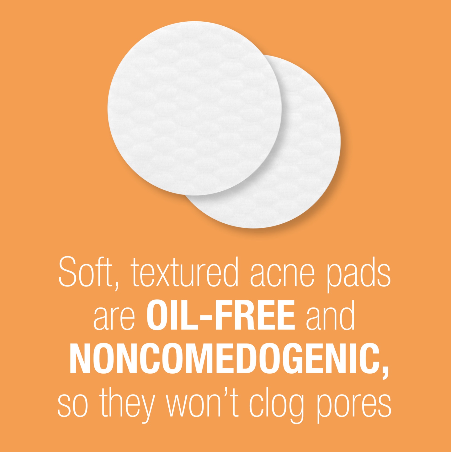 slide 3 of 7, Neutrogena Rapid Clear Maximum Strength Acne Face Pads with 2% Salicylic Acid Acne Treatment Medication to Help Fight Breakouts, Oil-Free Facial Cleansing Pads for Acne-Prone Skin, 60 ct
