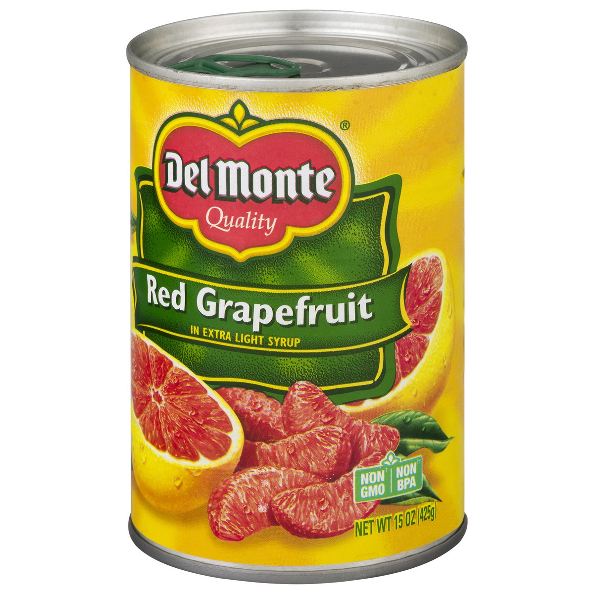 slide 6 of 9, Del Monte In Extra Light Syrup Red Grapefruit 15 oz, 15 oz