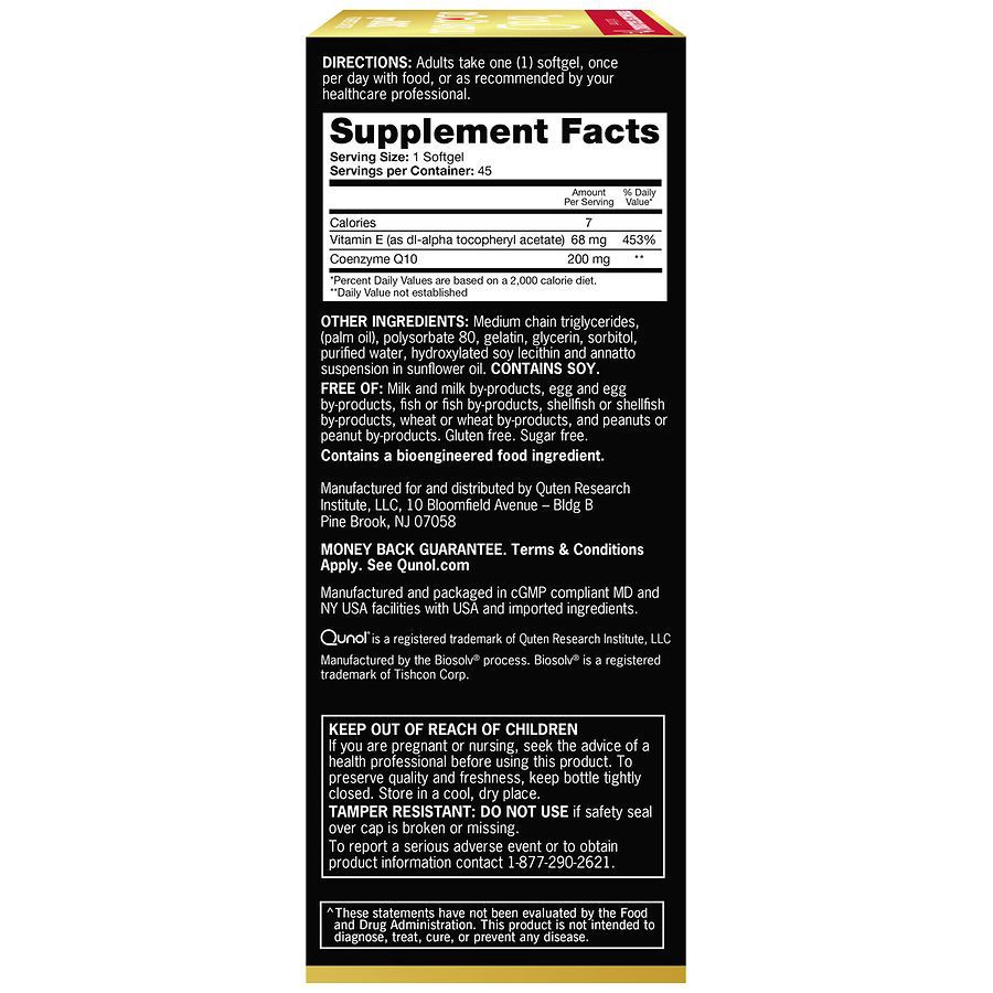 slide 2 of 2, Qunol Ultra Coq10 200Mg Softgels, 45 ct