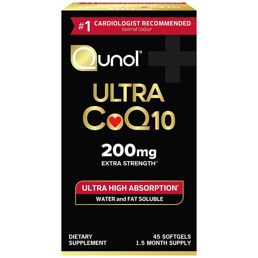 slide 1 of 2, Qunol Ultra Coq10 200Mg Softgels, 45 ct