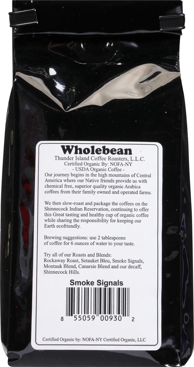 slide 5 of 11, Thunder Island Coffee Roasters Whole Beab Smoke Signals- 12 oz, 12 oz