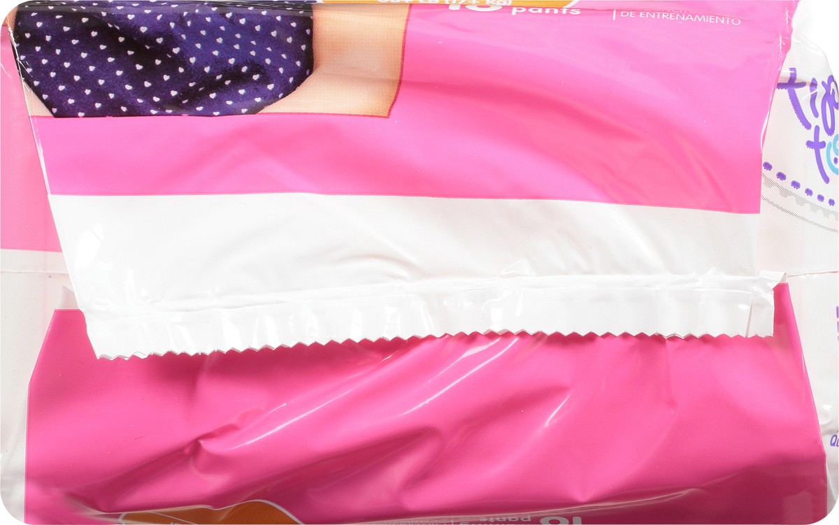 slide 7 of 9, Tippy Toes Training Pants for Girls 18 Each, 18 ct