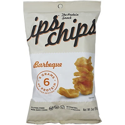 slide 1 of 1, IPS Chips Ips Barbeque Protein Chips, 3 oz
