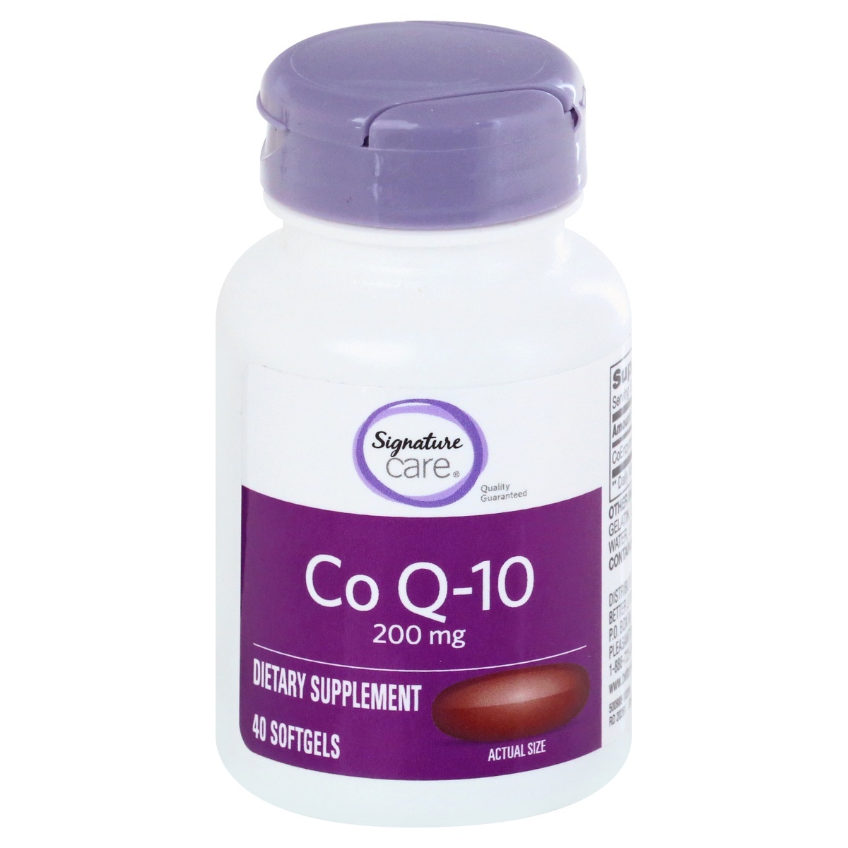 slide 1 of 1, S Care Dietary Supp Coq-10 Softgel, 40 ct; 200 mg