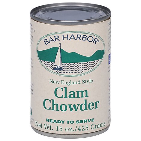 slide 1 of 1, Bar Harbor Clam Chowder New England Style Ready To Serve - 15 Oz, 15 oz