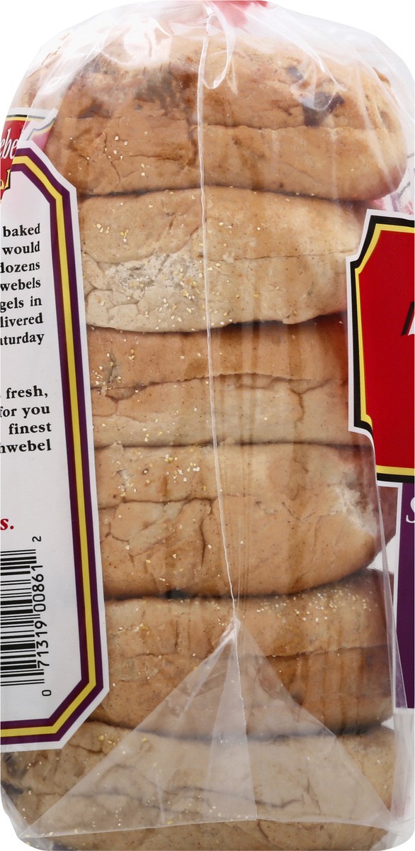 slide 8 of 9, Schwebel's Schwebels Cinnamon Raisin Bagel, 15 oz