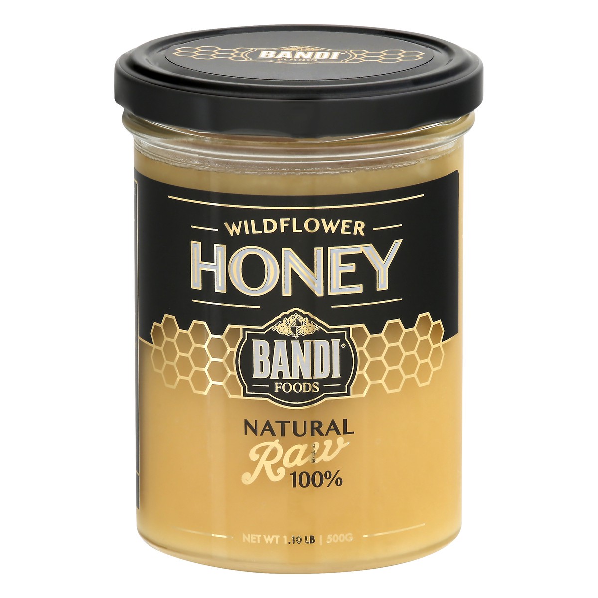 slide 6 of 13, Bandi Foods Raw Wildflower Honey 1.1 lb, 1.1 lb