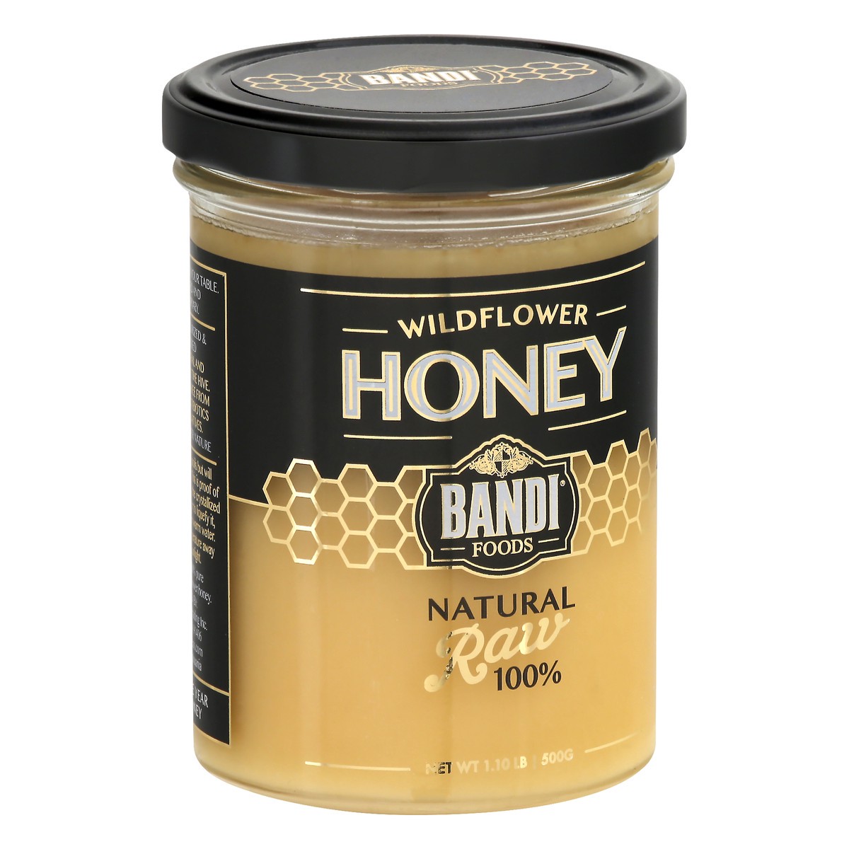 slide 3 of 13, Bandi Foods Raw Wildflower Honey 1.1 lb, 1.1 lb