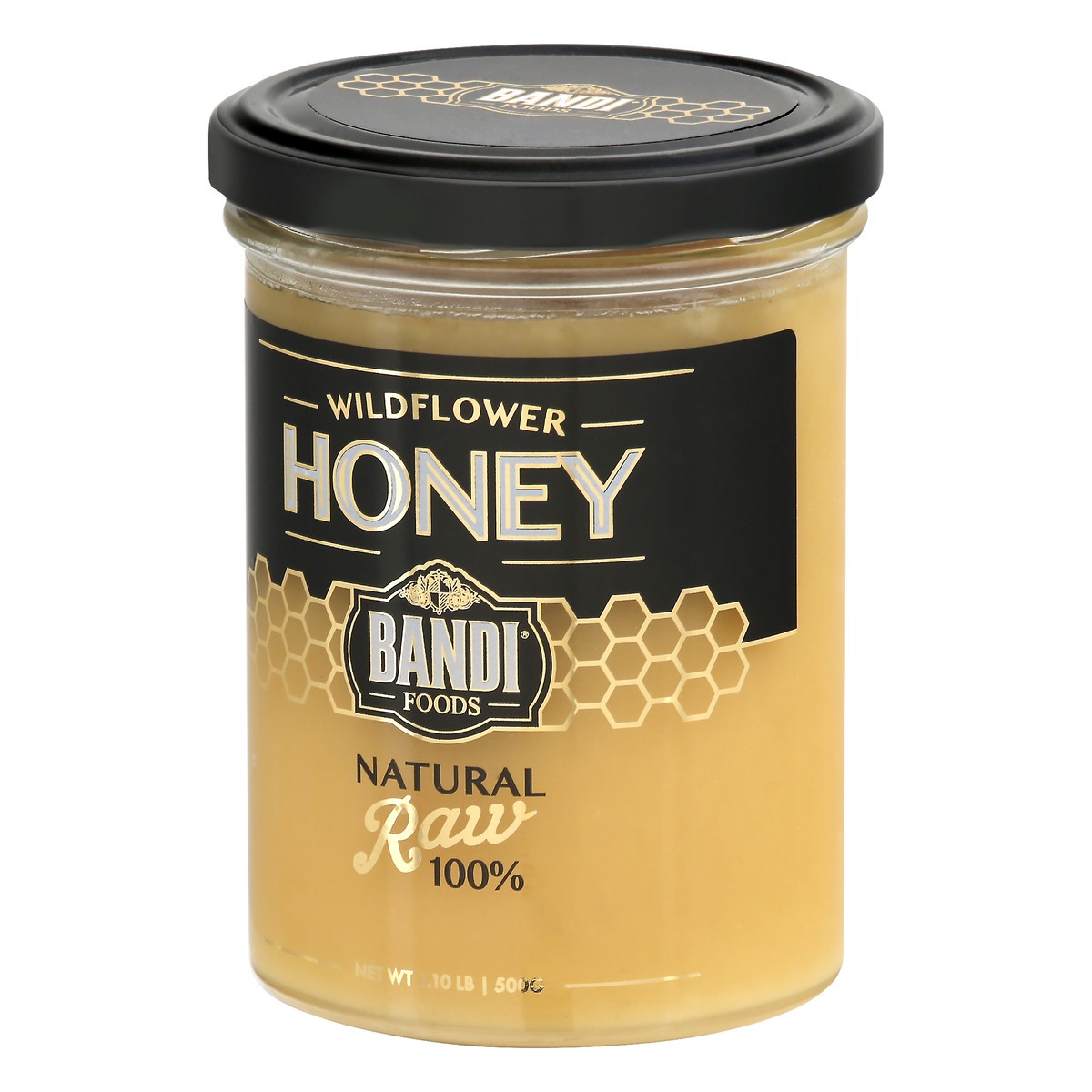 slide 11 of 13, Bandi Foods Raw Wildflower Honey 1.1 lb, 1.1 lb